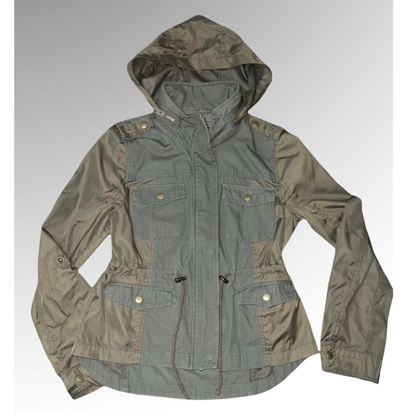 American Rag Olive Green Military Utility Jacket - Picture 16 of 16